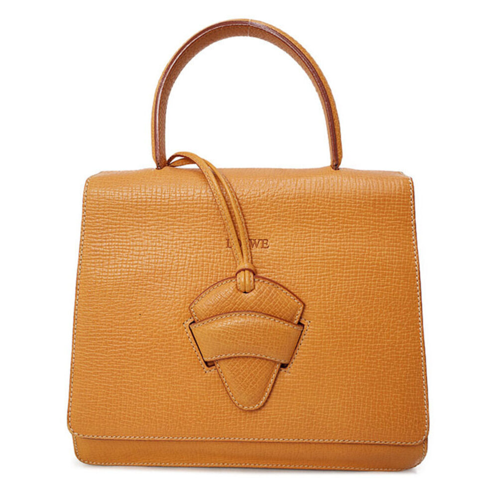 LOEWE Barcelona 2way Handbag Leather Shoulder Bag